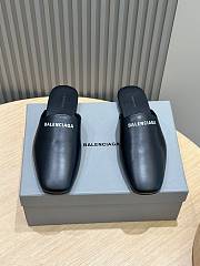 Balenciaga Cosy BB Leather Slippers B2251 - 4