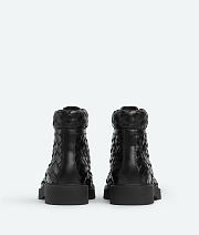 Bottega Veneta Haddock Lace-Up Ankle Boot Black - 5