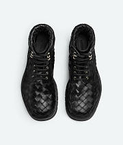 Bottega Veneta Haddock Lace-Up Ankle Boot Black - 3