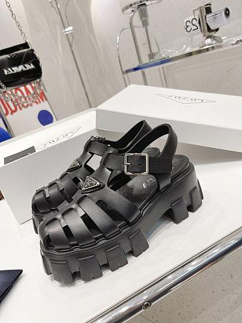 Prada Rubber Monolith Sandals PR6621