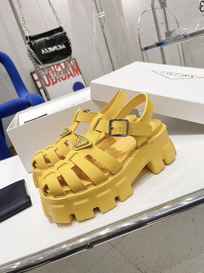 Prada Rubber Monolith Sandals PR6622 - 1