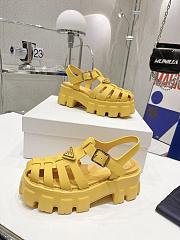 Prada Rubber Monolith Sandals PR6622 - 4