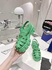 Prada Rubber Monolith Sandals PR6623 - 5