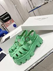 Prada Rubber Monolith Sandals PR6623 - 4