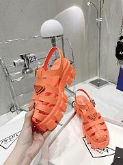 Prada Rubber Monolith Sandals PR6625 - 3