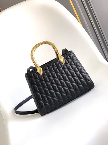 Bvlgari Tote Bag BV3525 Size 21x15x6cm