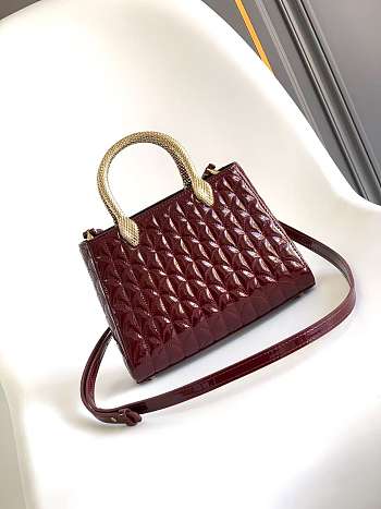 Bvlgari Tote Bag BV3526 Size 21x15x6cm