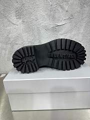 Balenciaga Stomper Leather Boots Black - 4