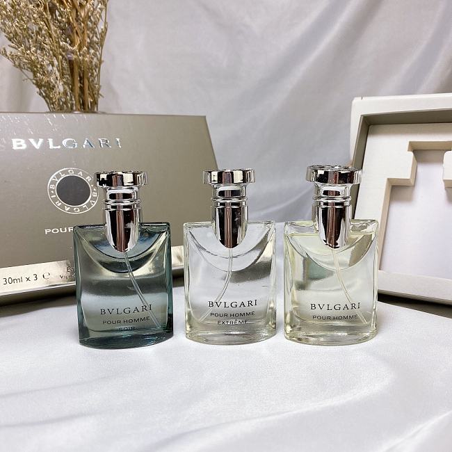 BVLGARI Fragrance Sample Set (30ml x 3 pieces) - 1