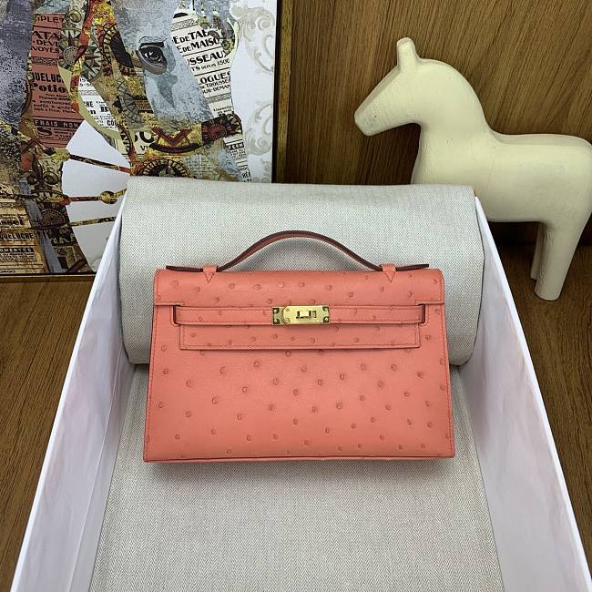 Hermès Clutch Evening Bag HM2006 Size 22cm - 1