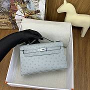 Hermès Clutch Evening Bag HM2009 Size 22cm - 5