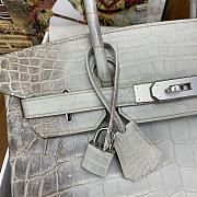 Hermès Himalayan Crocodile Bag HM2412 Size 30cm - 5