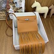 Hermès Kelly Danse Anate Bag HM0410 Size 22x17x6cm - 2