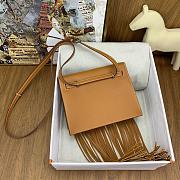 Hermès Kelly Danse Anate Bag HM0410 Size 22x17x6cm - 4