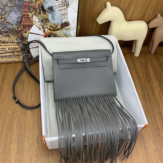 Hermès Kelly Danse Anate Bag HM0411 Size 22x17x6cm - 1