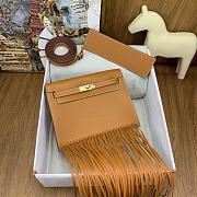 Hermès Kelly Danse Anate Bag HM0412 Size 22x17x6cm - 5