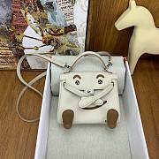 Hermès Kelly Doll Mascot Bag HM0052 Size 16x13x5cm - 6