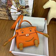 Hermès Kelly Doll Mascot Bag HM0054 Size 16x13x5cm - 6