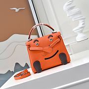 Hermès Kelly Doll Mascot Bag HM0057 Size 16x13x5cm - 1