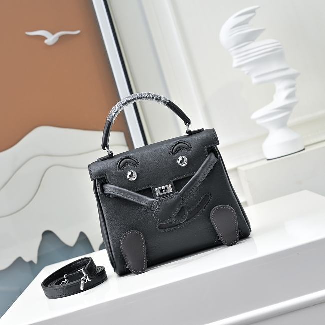 Hermès Kelly Doll Mascot Bag HM0061 Size 16x13x5cm - 1