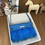 Hermès Kelly Elan Foile Bag HM7006 Size 27x15x3cm - 4