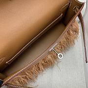 Hermès Kelly Elan Foile Bag HM7008 Size 27x15x3cm - 4