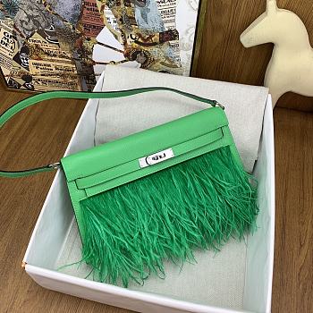 Hermès Kelly Elan Foile Bag HM7009 Size 27x15x3cm