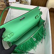 Hermès Kelly Elan Foile Bag HM7009 Size 27x15x3cm - 6