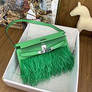 Hermès Kelly Elan Foile Bag HM7009 Size 27x15x3cm - 4