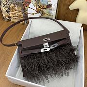 Hermès Kelly Elan Foile Bag HM7010 Size 27x15x3cm - 5