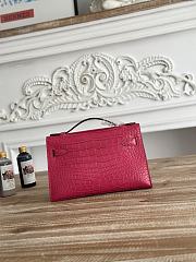 Hermès Kelly Pochette Crocodile HM0090 Size 21x12x6cm - 2