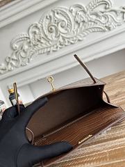 Hermès Kelly Pochette Crocodile HM0091 Size 21x12x6cm - 4