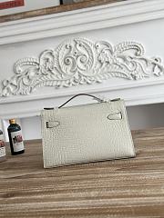 Hermès Kelly Pochette Crocodile HM0092 Size 21x12x6cm - 3
