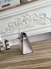 Hermès Kelly Pochette Crocodile HM185 Size 21x12x6cm - 5