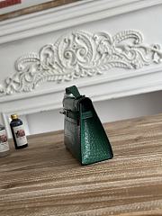 Hermès Kelly Pochette Crocodile HM189 Size 21x12x6cm - 4