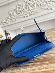 Hermès Kelly Pochette Crocodile HM190 Size 21x12x6cm - 5