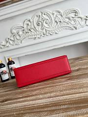 Hermès Kelly Pochette Rouge HM0043 Size 21x12x6cm - 2