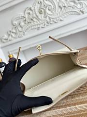 Hermès Kelly Pochette Rouge HM0045 Size 21x12x6cm - 6