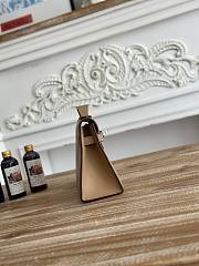 Hermès Kelly Pochette Rouge HM0155 Size 21x12x6cm - 6