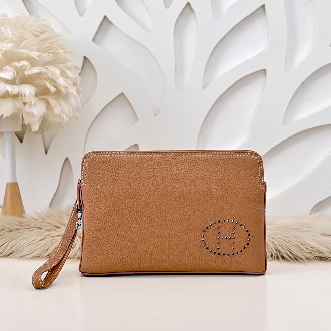 Hermès Men's Clutch Bag HM1107 Size 26x16x4cm - 1