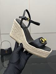 Gucci Hisley Wedge Sandals GG3118 - 4