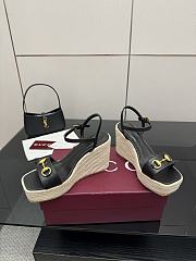 Gucci Hisley Wedge Sandals GG3118 - 3