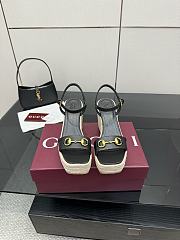 Gucci Hisley Wedge Sandals GG3118 - 2