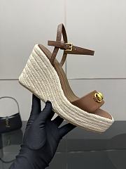Gucci Hisley Wedge Sandals GG3119 - 2