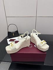 Gucci Hisley Wedge Sandals GG3120 - 3