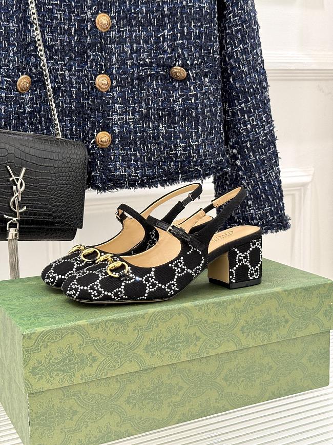 Gucci Horsebit Slingback Pump GG2140 - 1