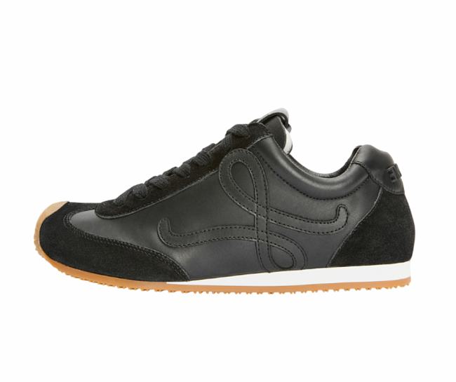 Loewe Ballet Runner 2.0 in soft calfskin Black  - 1