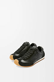 Loewe Ballet Runner 2.0 in soft calfskin Black  - 5