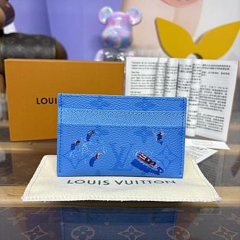 Louis Vuitton Card Holder LVP362 Size 11x1x7cm