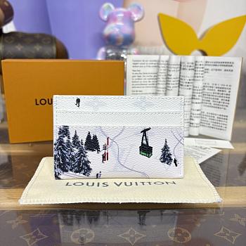 Louis Vuitton Card Holder LVP363 Size 11x1x7cm